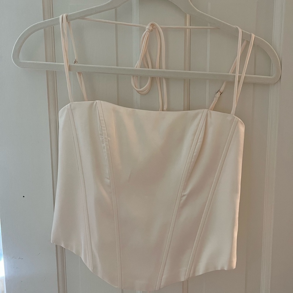 Edited corset top- new with tags